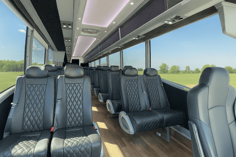 coach bus in Detroit