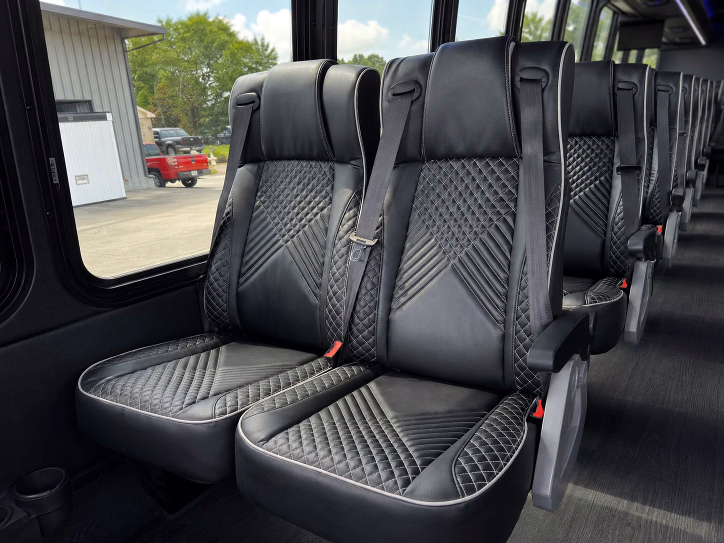 detroit lions and tigers game day shuttle buses to ford field and comerica park