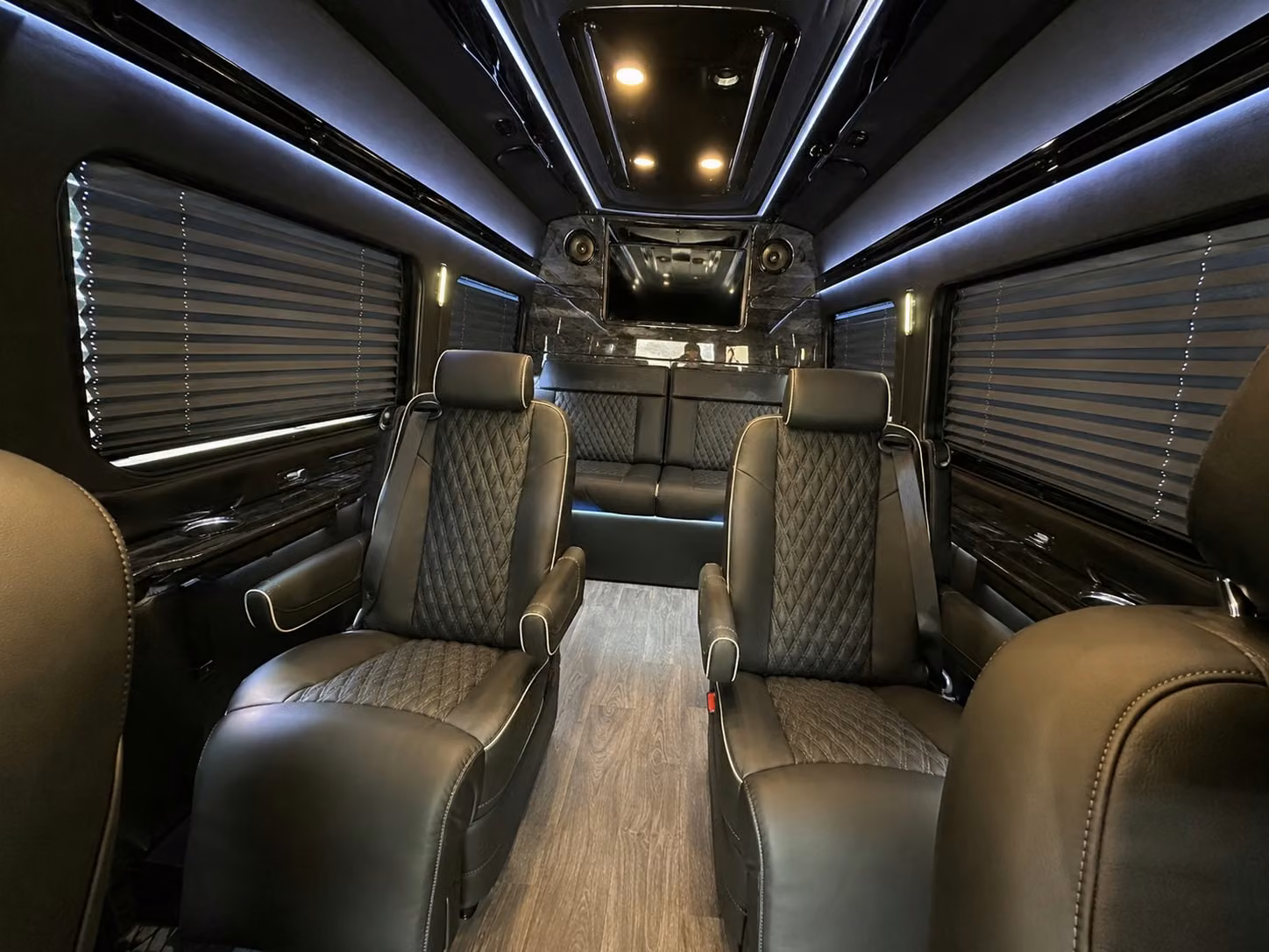 detroit sprinter van rental with driver