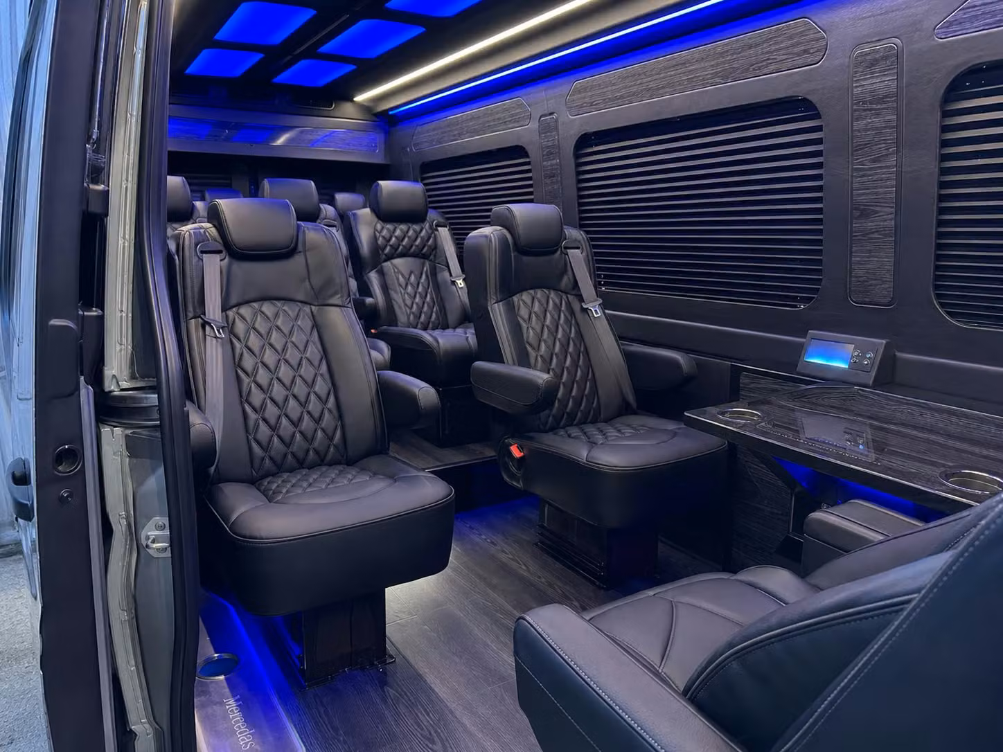 sprinter van transportation for groups and events across detroit
